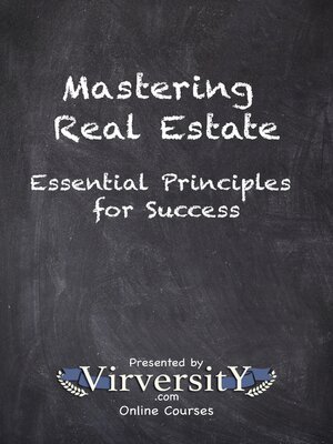 cover image of Mastering Real Estate